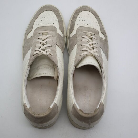 Common Projects Bball Low Grey White Suede Leather Men's EU 47 Made In Italy - Picture 9 of 10